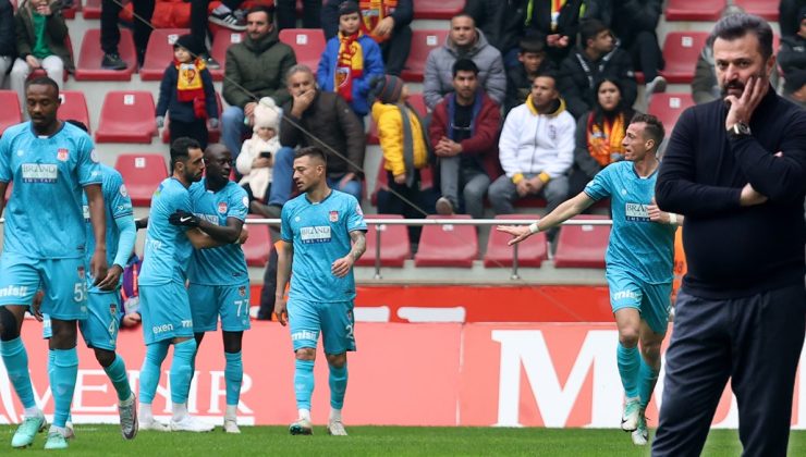 Sivasspor, Kayserispor’u duraklamalarda yıktı: 1-3