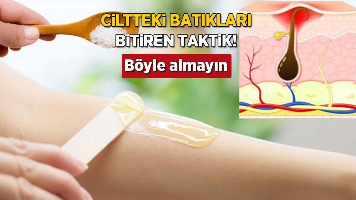 Batıkları bitiren taktik! Çaresi İngiliz tuzunda, cildi kaymak gibi yapıyor