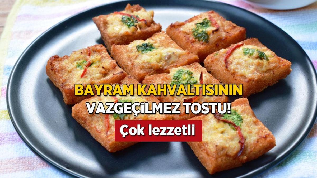 Bayram kahvaltısının yıldızı olacak! Milföy tost gibisi yok, pratik ve lezzetli