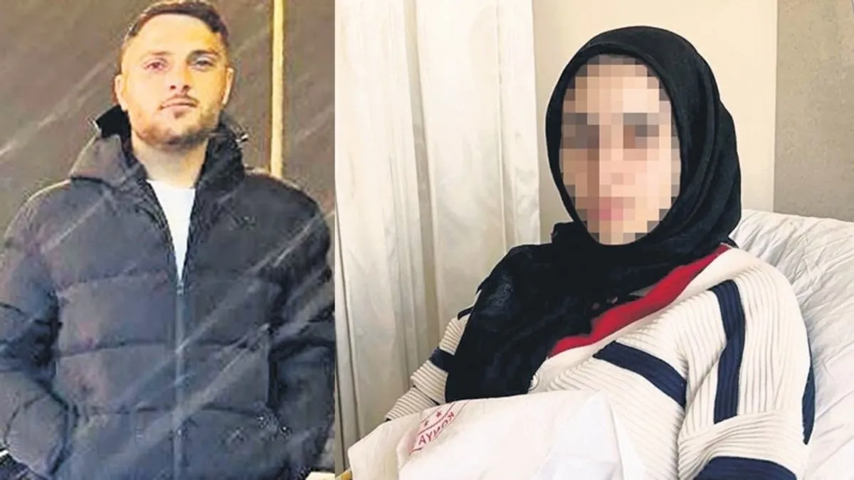 Saldırgan koca adaletten kaçamadı